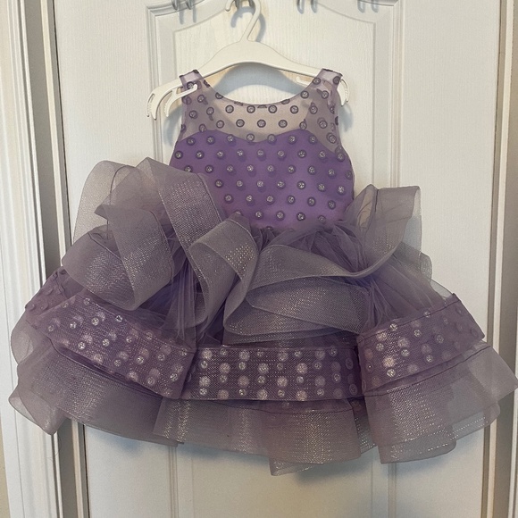 Itty Bitty Toes Lila Dress - Picture 1 of 5